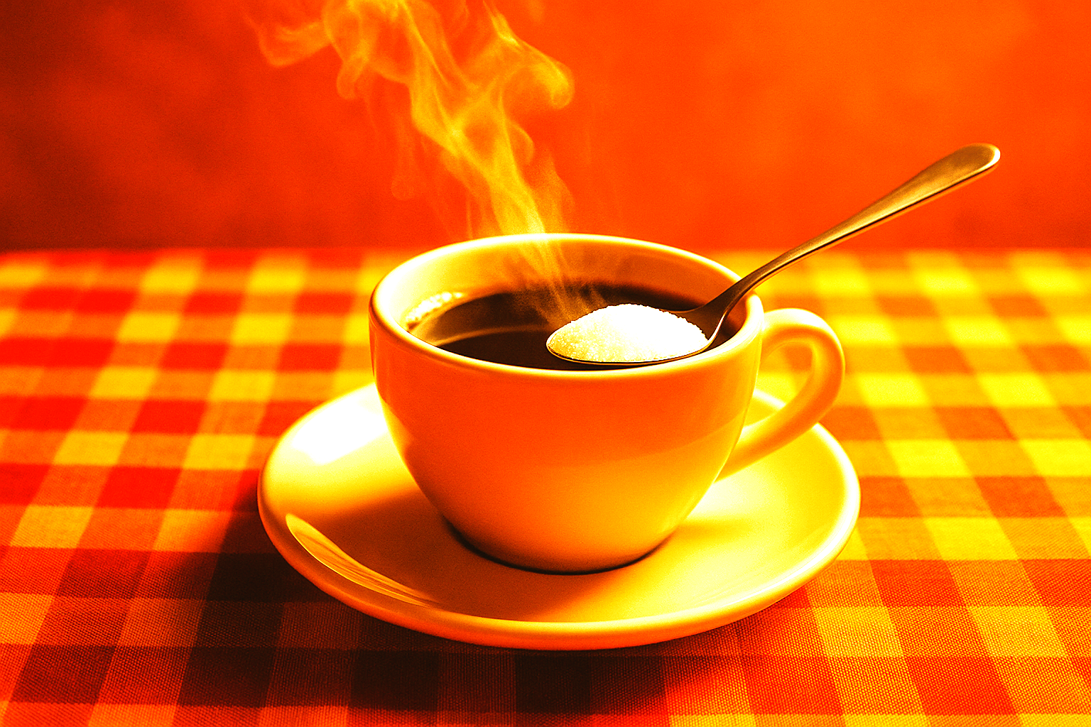 ¿De verdad necesito tanto azúcar en el café?